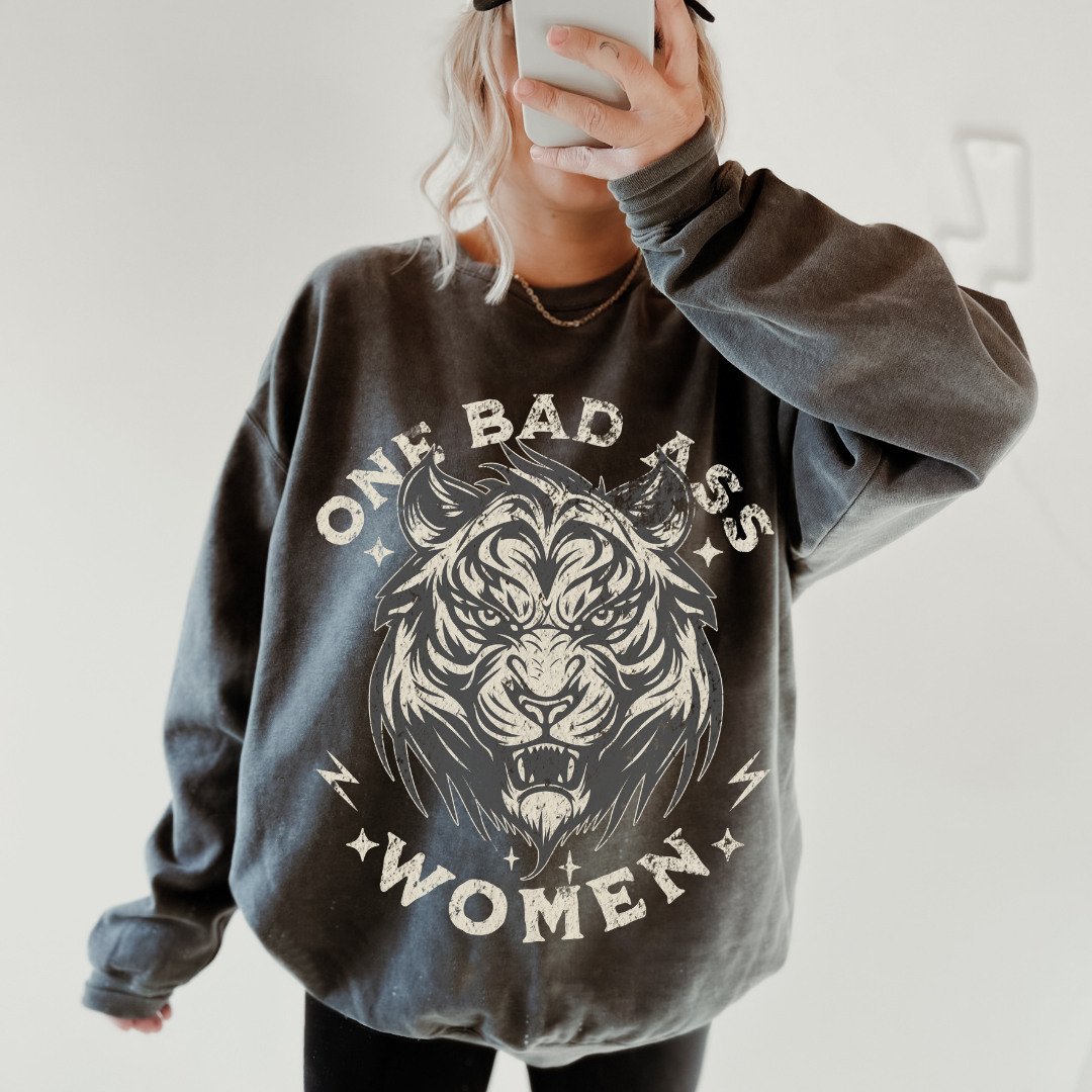One Badass Women Crewneck