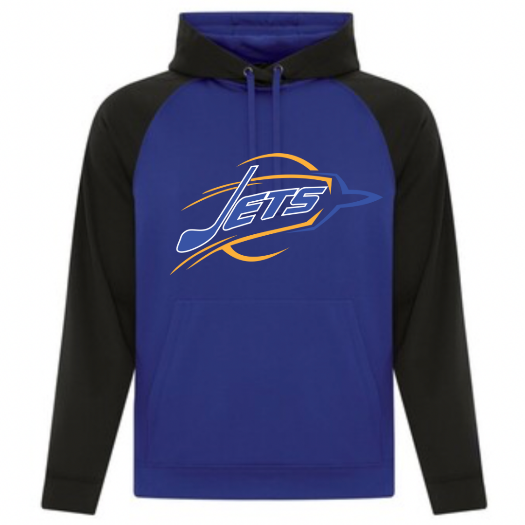 Jets Colour Block Hoodie