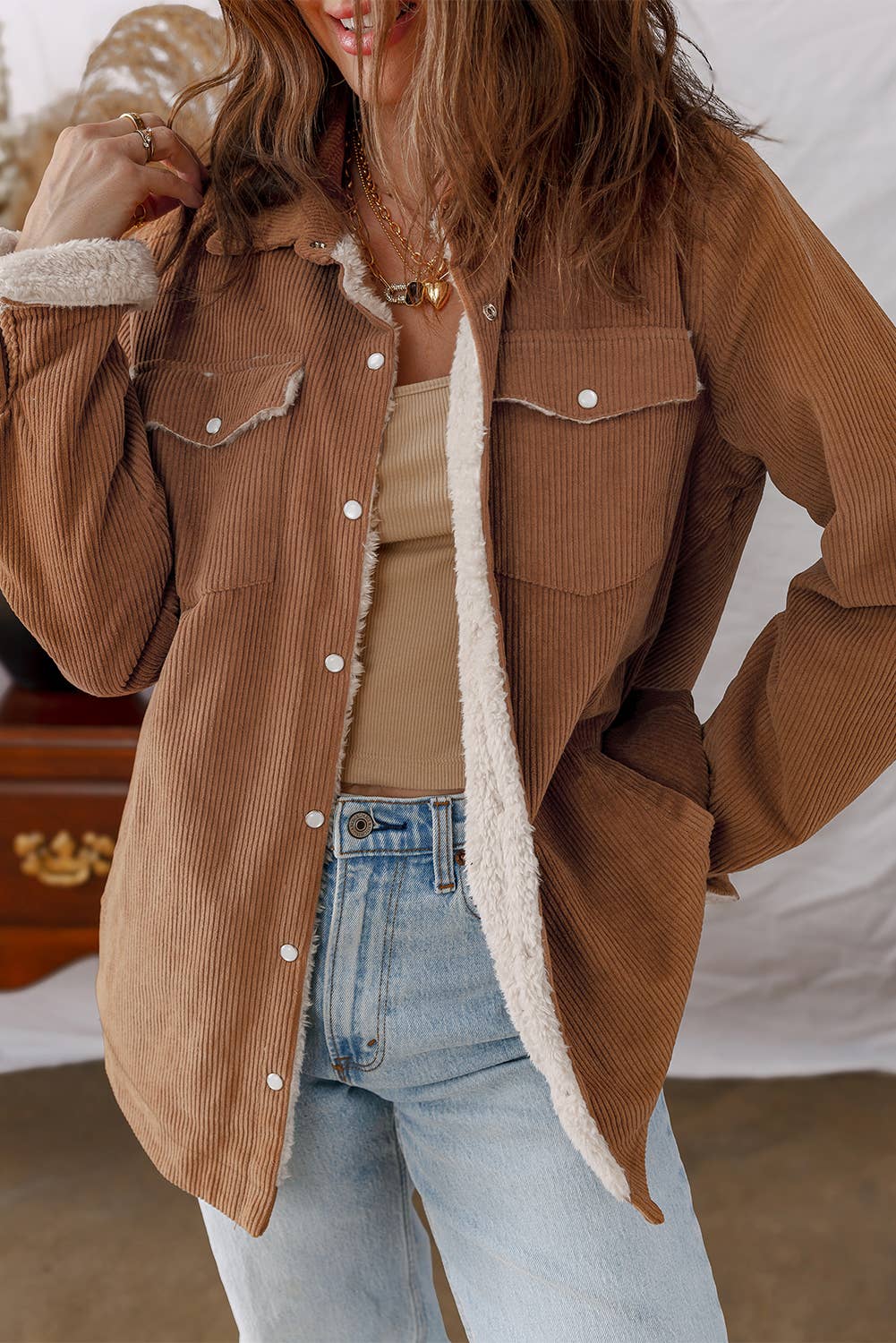 Corduroy & Fleece Jacket