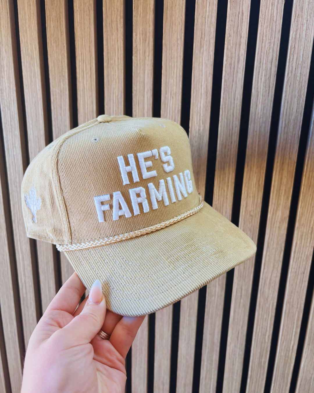 He's Farming Hat