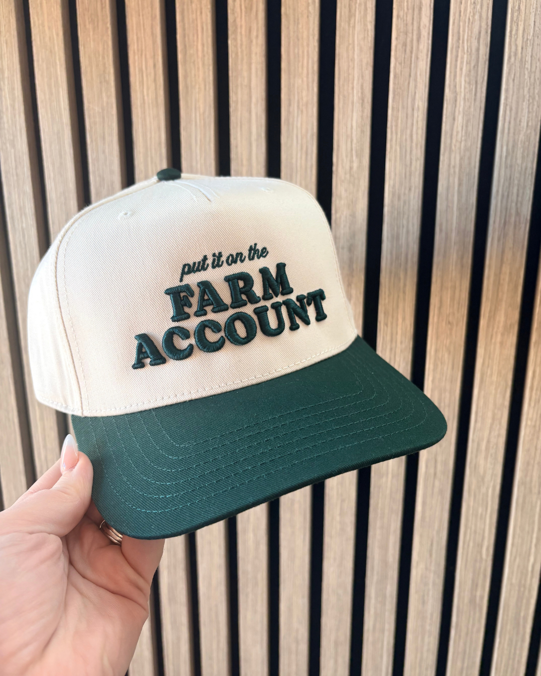 Put It On The Farm Account Hat