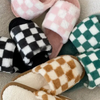 Checkered Slippers