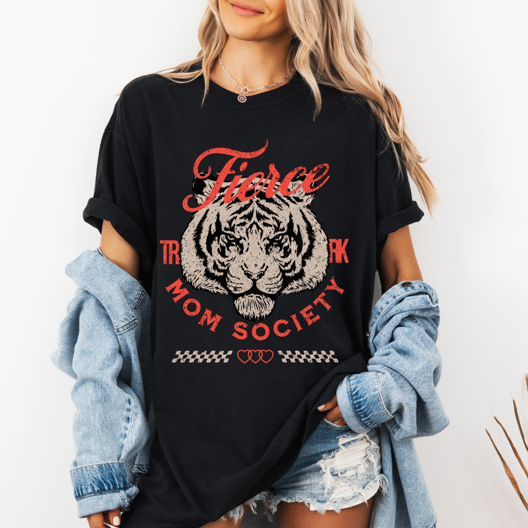 Fierce Mom Society Crew/Tee