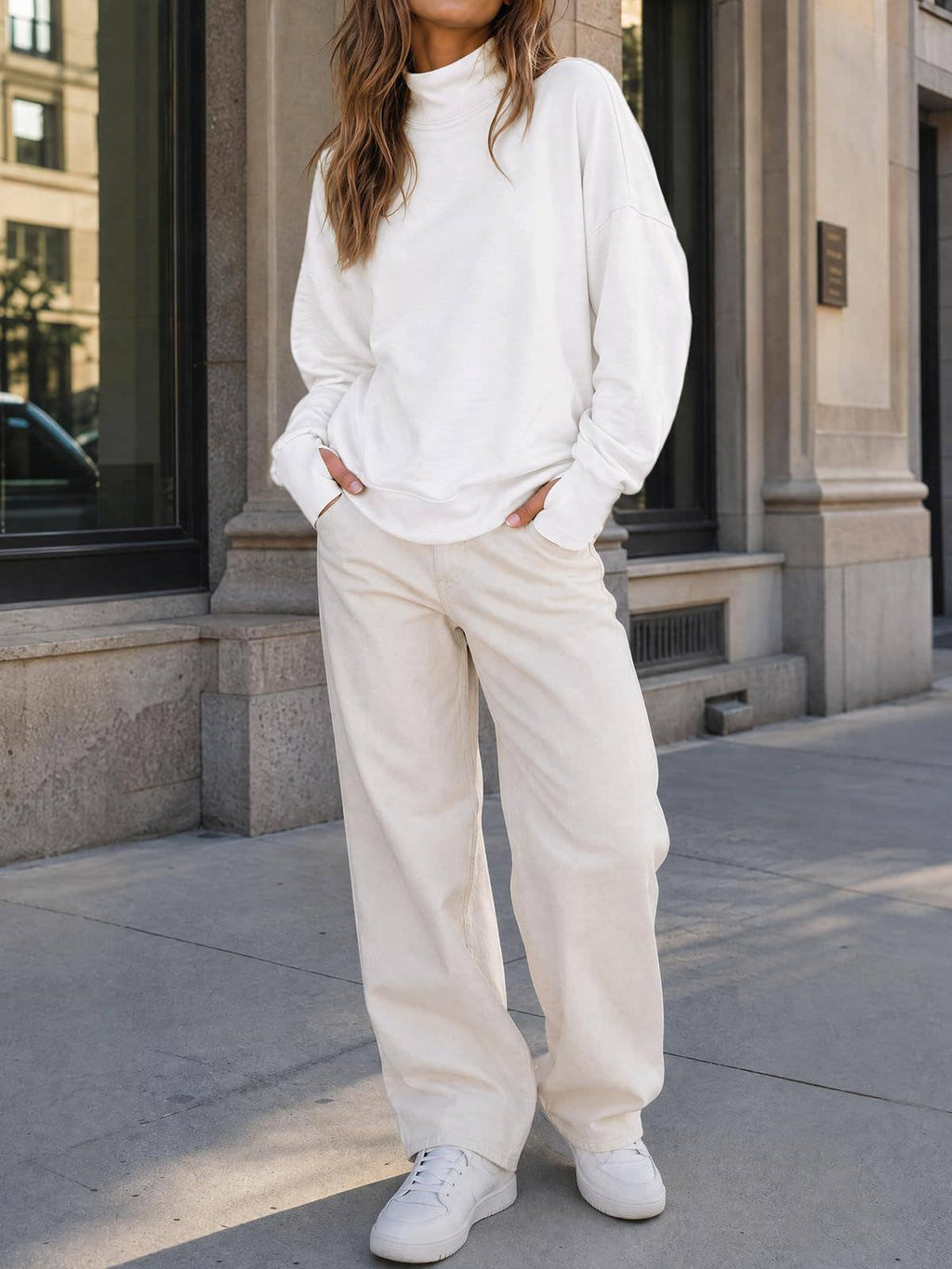 Oversized Mockneck Sweater