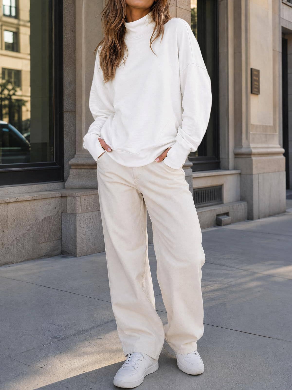 Oversized Mockneck Sweater