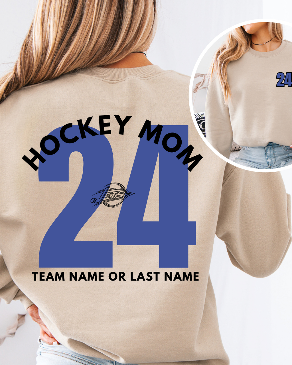 Custom Hockey Mom