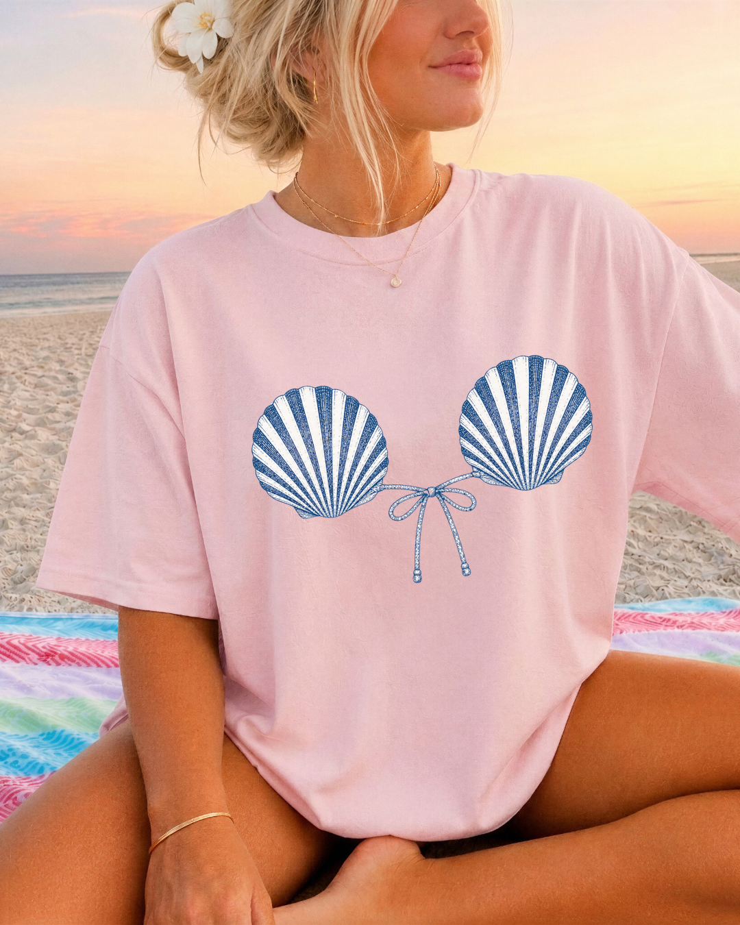 Seashell Bikini Top
