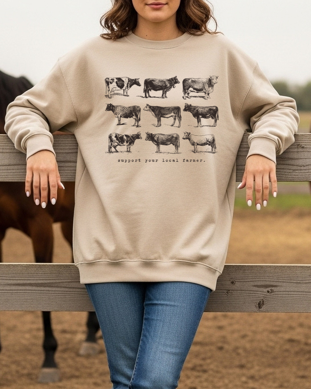 Support Your Local Farmer~Cattle