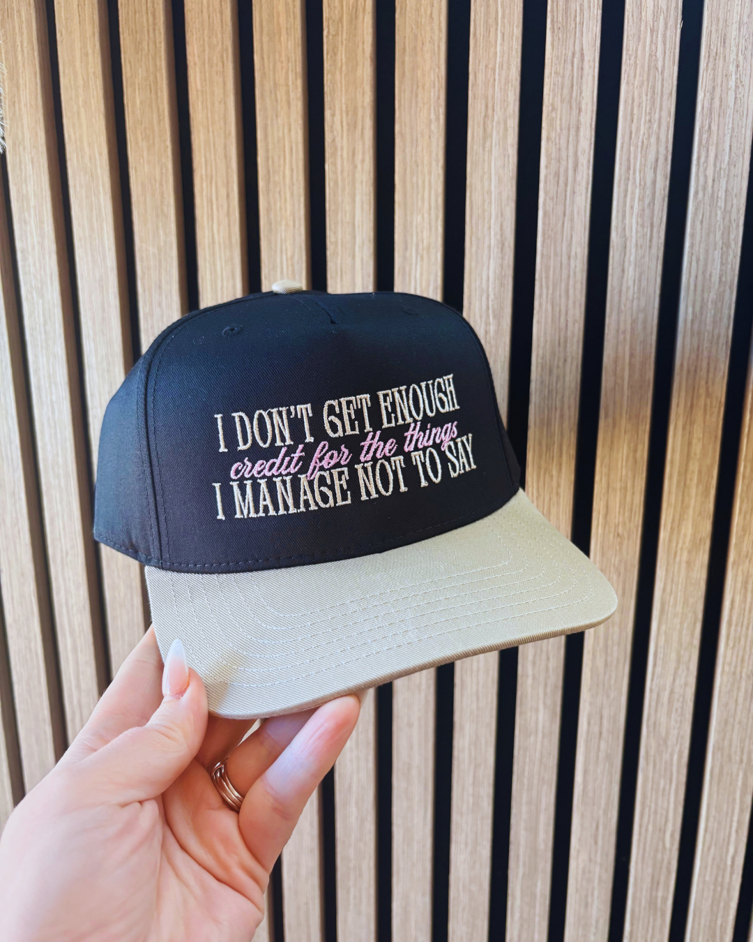 The Things I Don't Say Hat