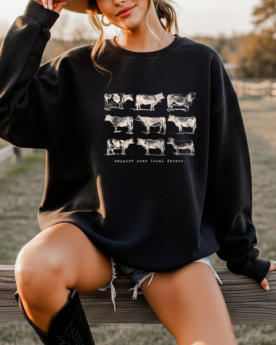 Support Your Local Farmer~Cattle