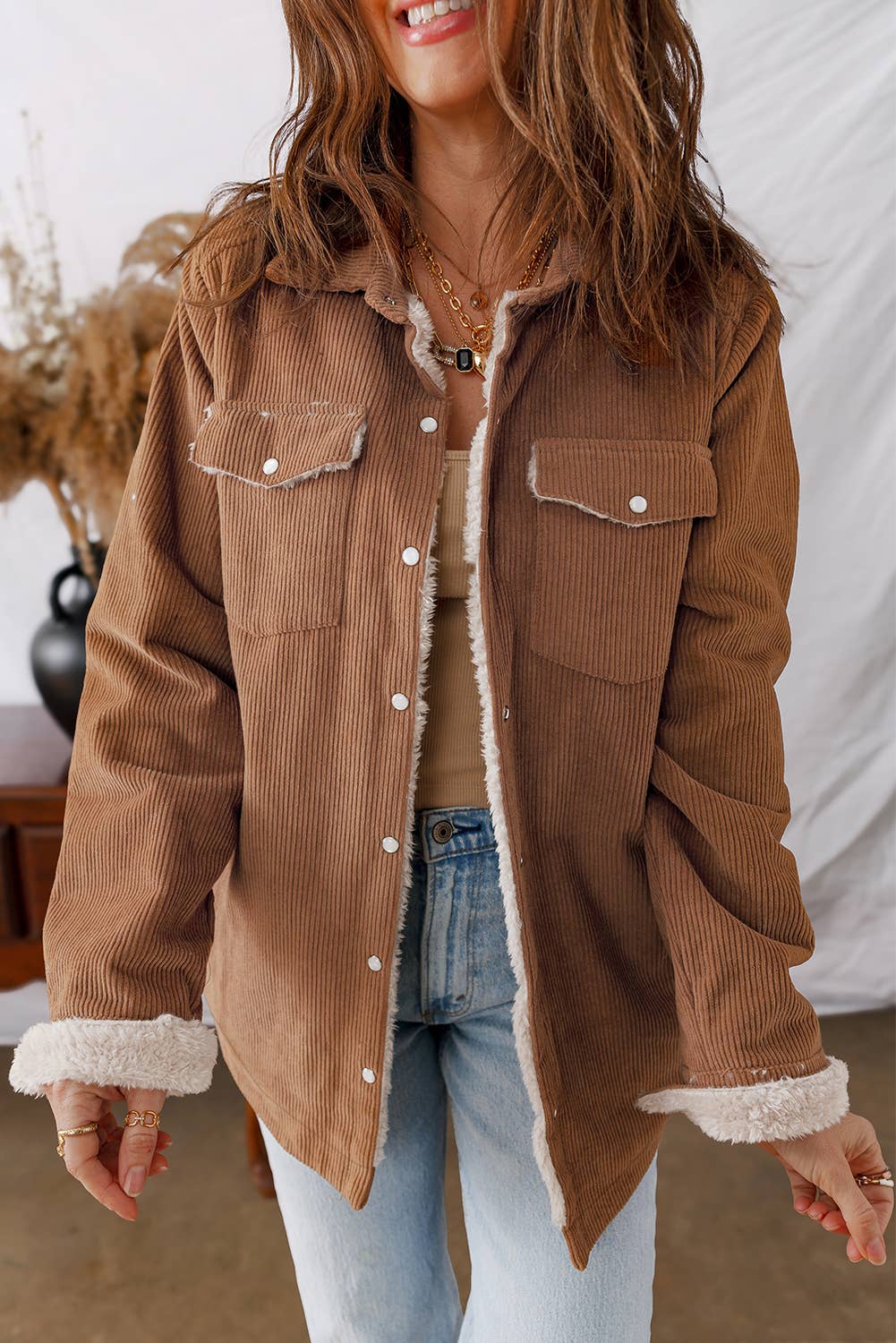 Corduroy & Fleece Jacket