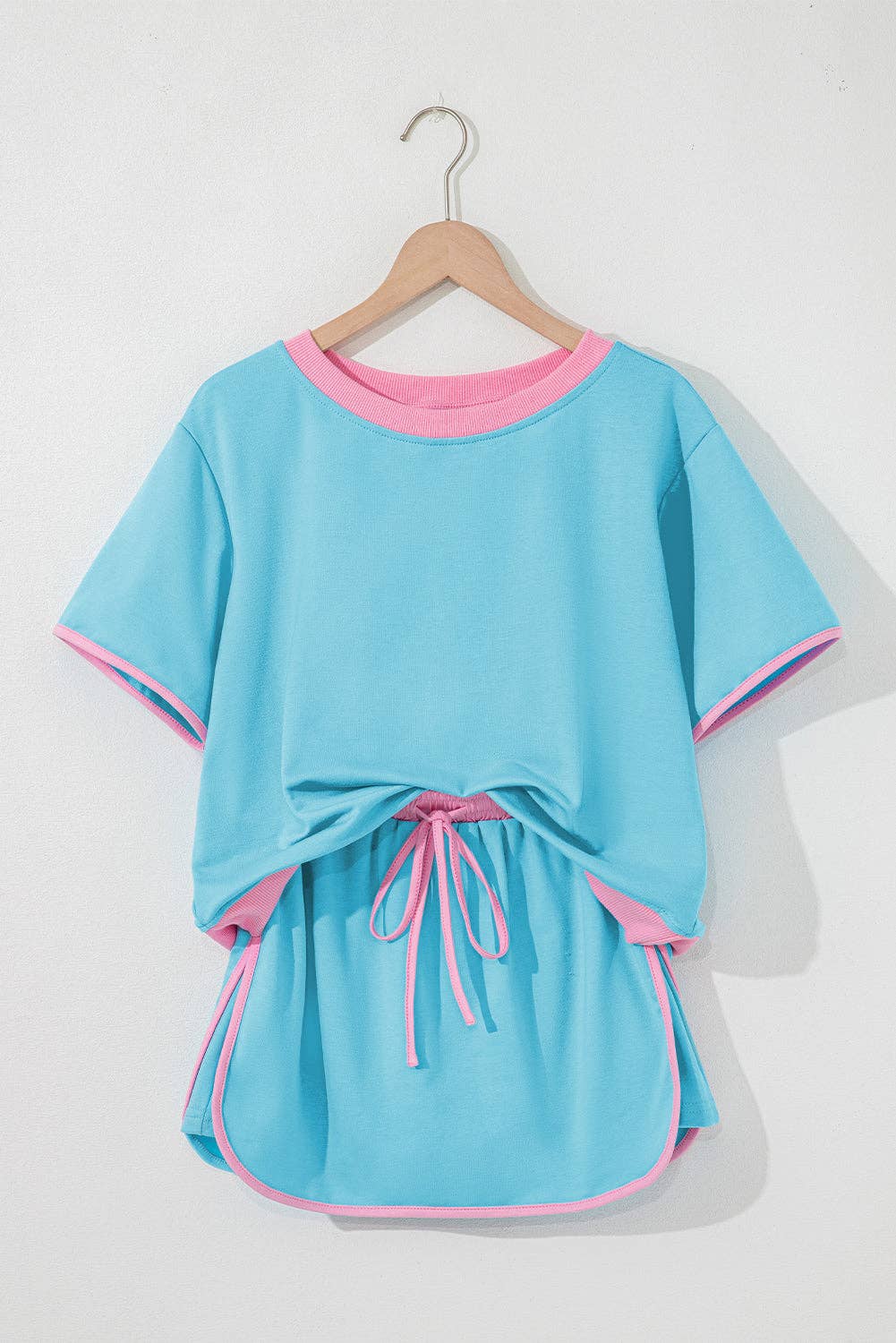 Colorblock Skort Set