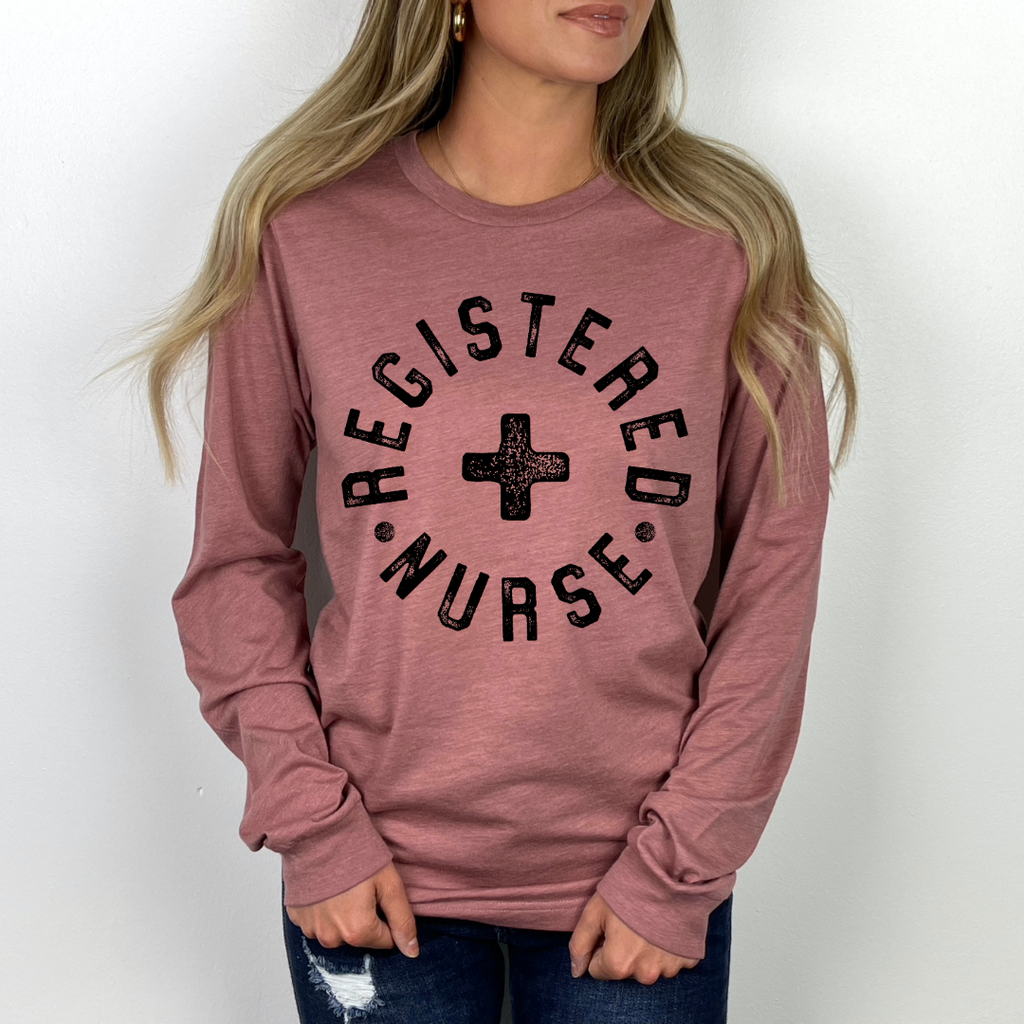 Medical Cross Long Sleeve Tee ~ Customize!