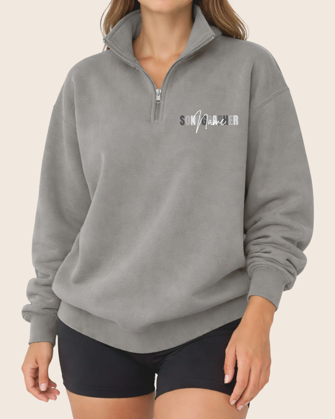 Guardian~Title & Name Greyscale Design