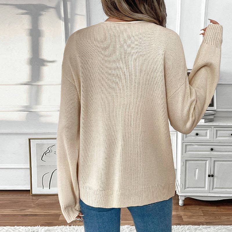 Front Tie Cardigan