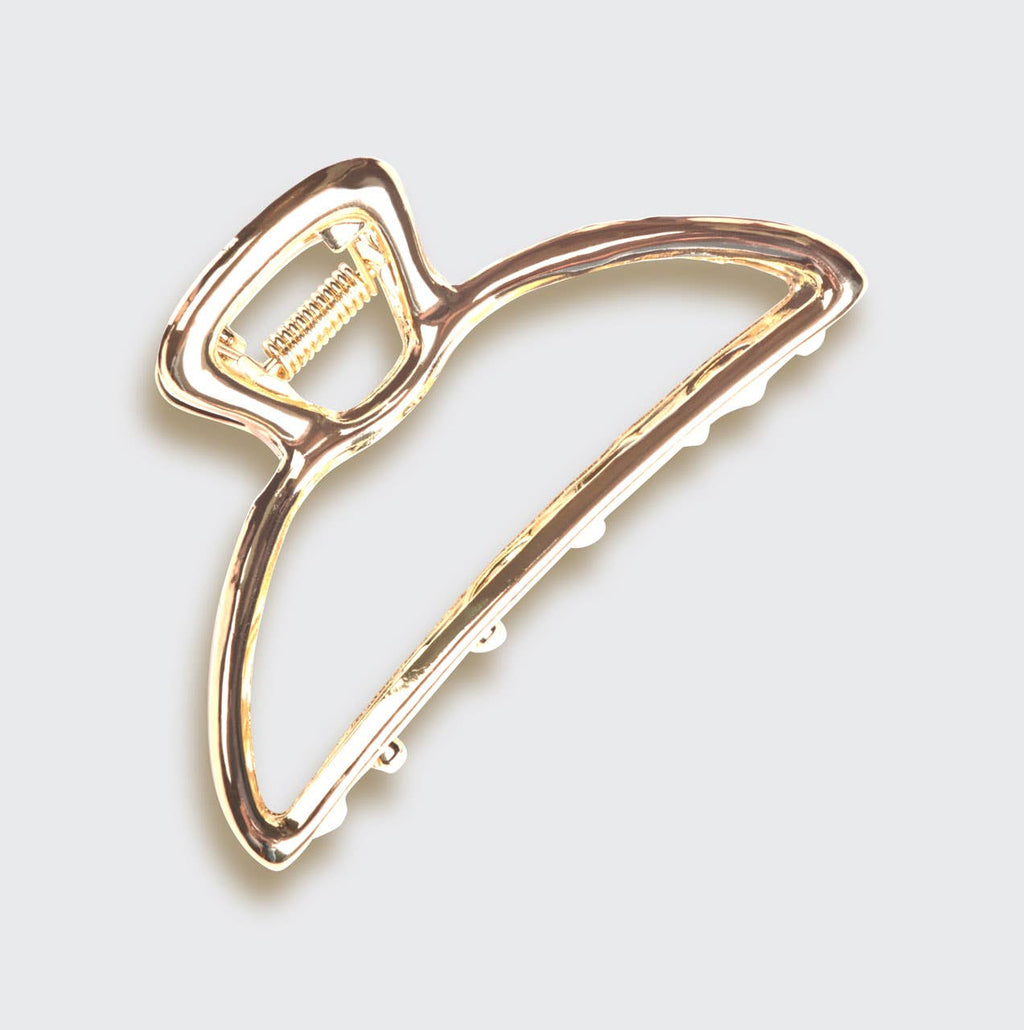 KITSCH~Open Shape Claw Clip - Gold