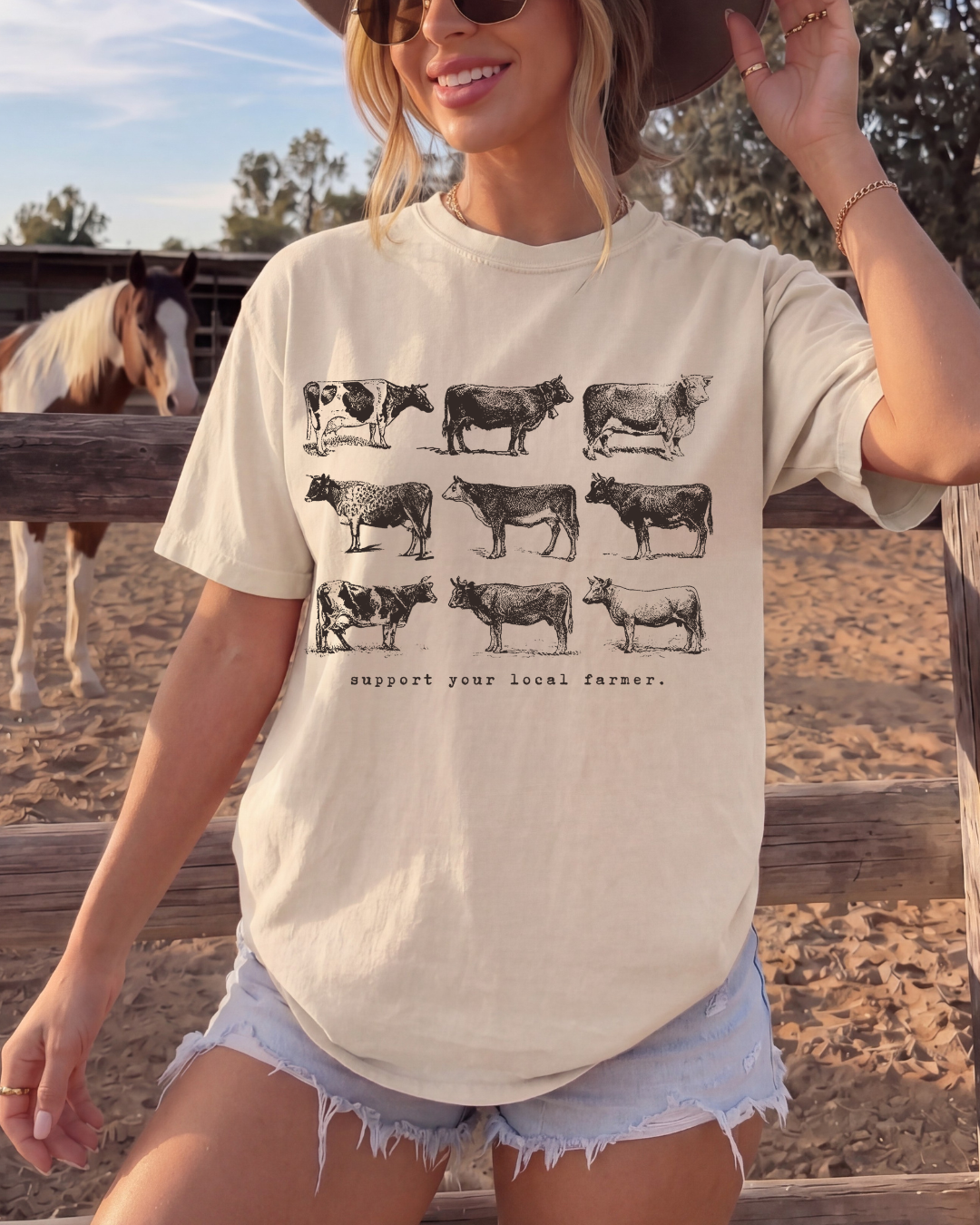 Support Your Local Farmer~Cattle