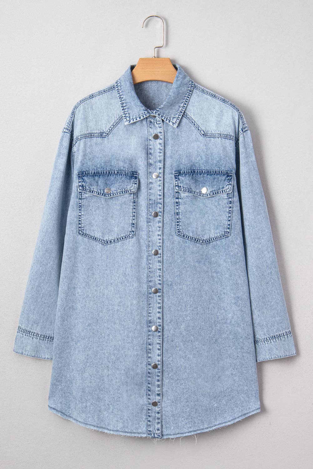 Denim Shirt Dress