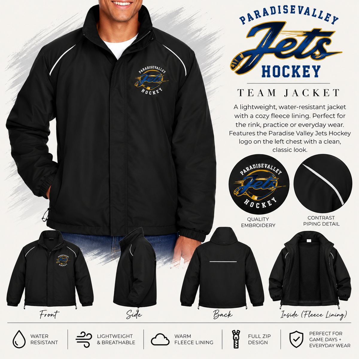 Jets Hockey Jacket