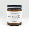 Chicks With Wicks~Desert Flower Candle
