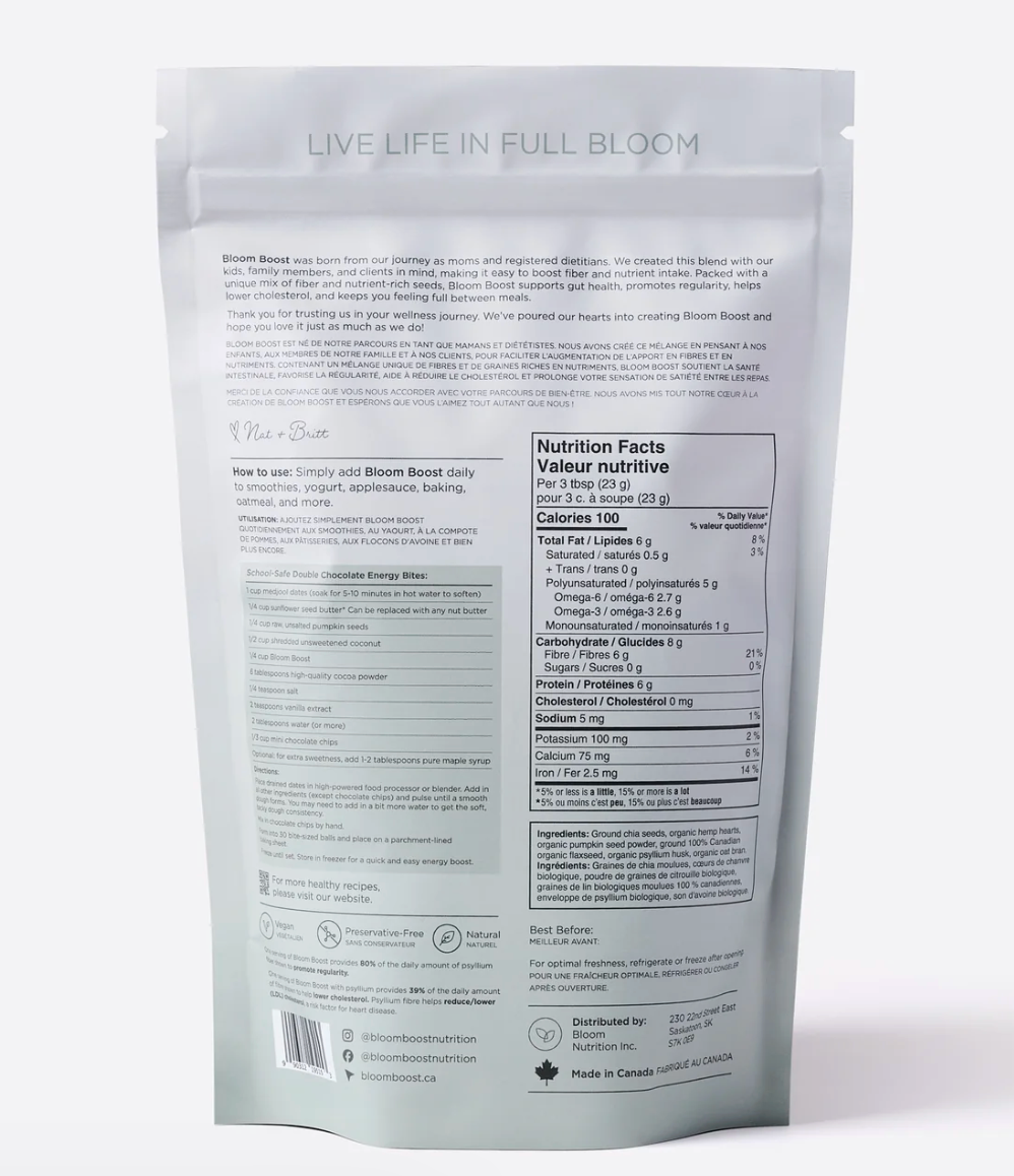 Bloom Boost~High Fibre Superfood Blend
