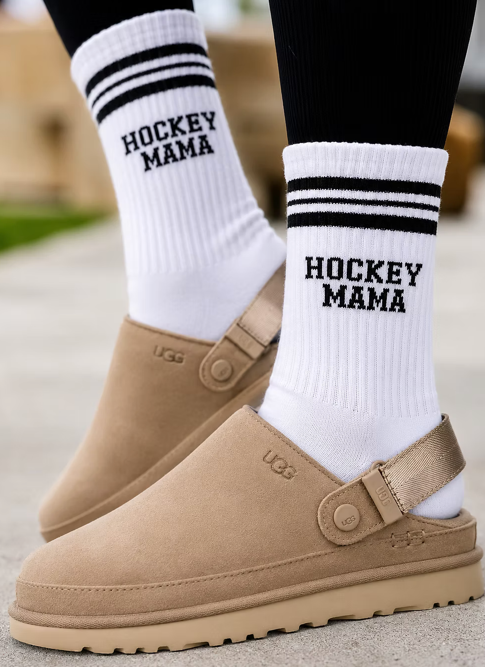 The Mama Label~Hockey Mama Socks