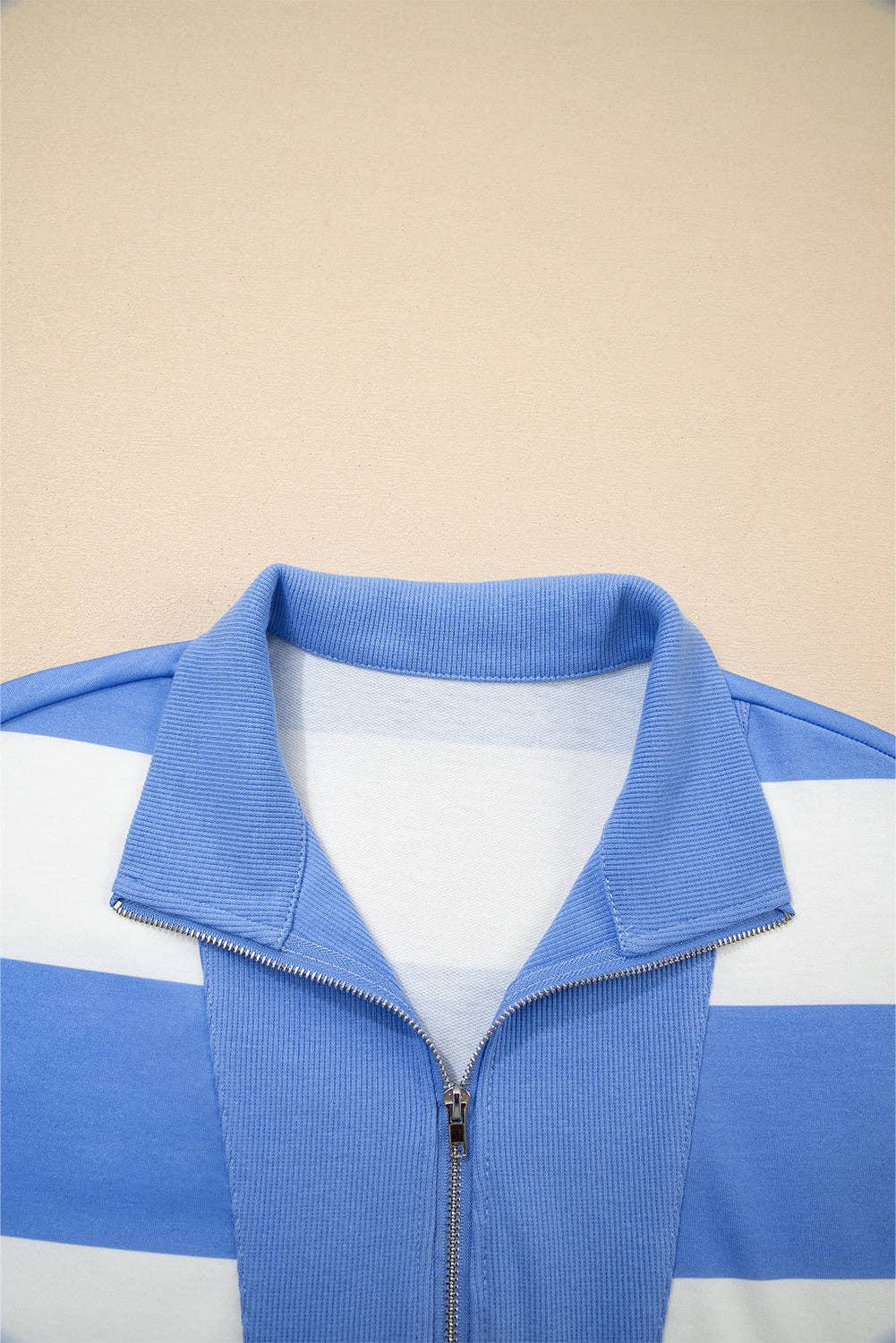 Half Zip Shorts Set