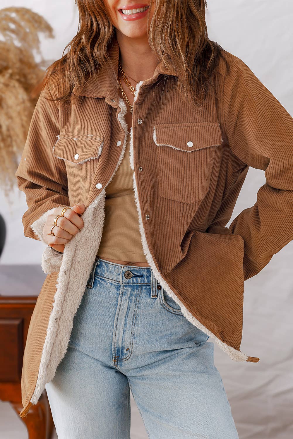 Corduroy & Fleece Jacket