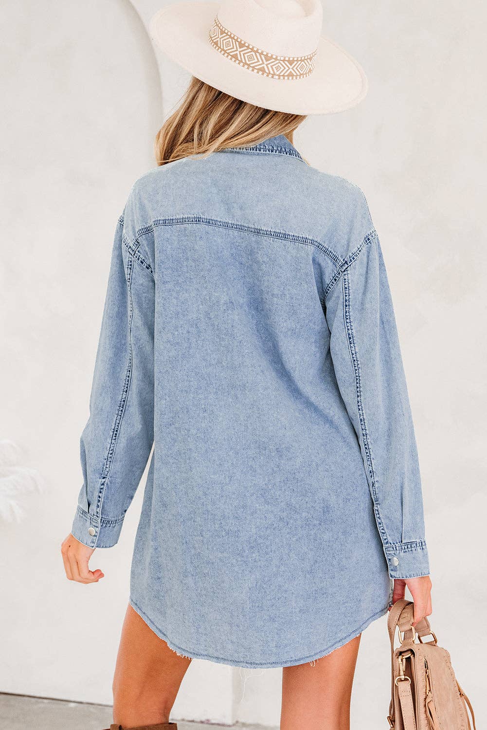 Denim Shirt Dress