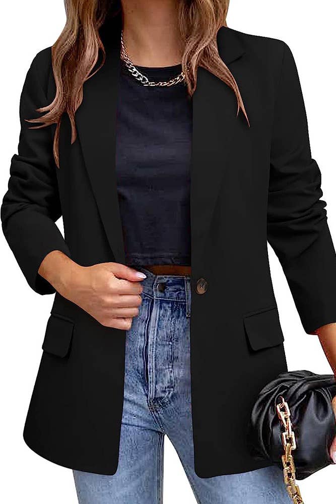 Front Open Blazer