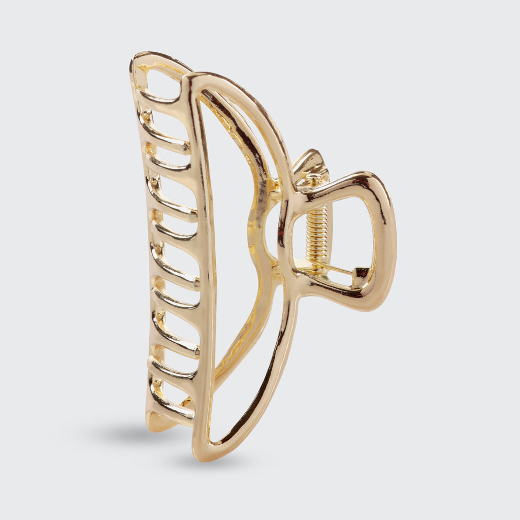 KITSCH~Open Shape Claw Clip - Gold
