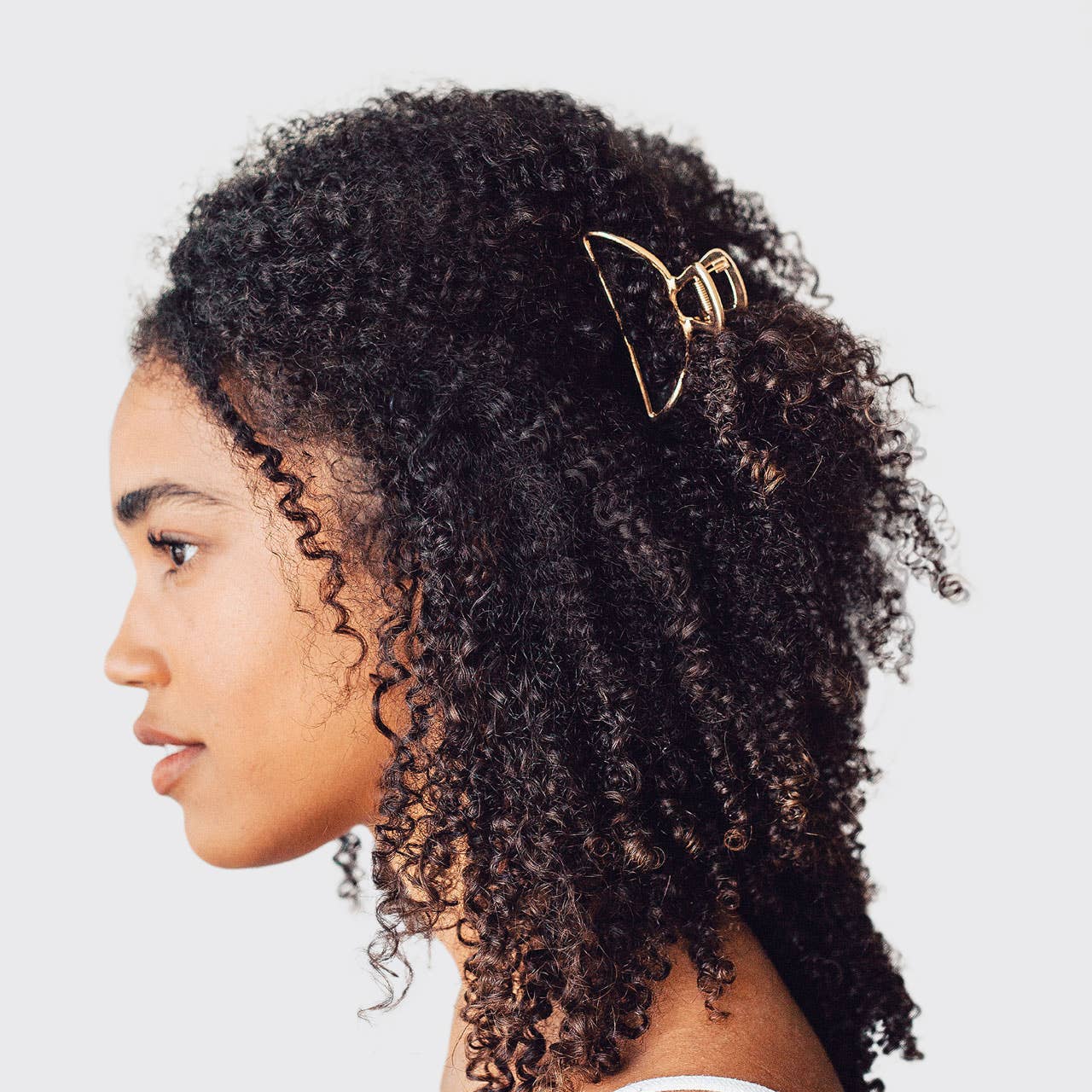 KITSCH~Open Shape Claw Clip - Gold